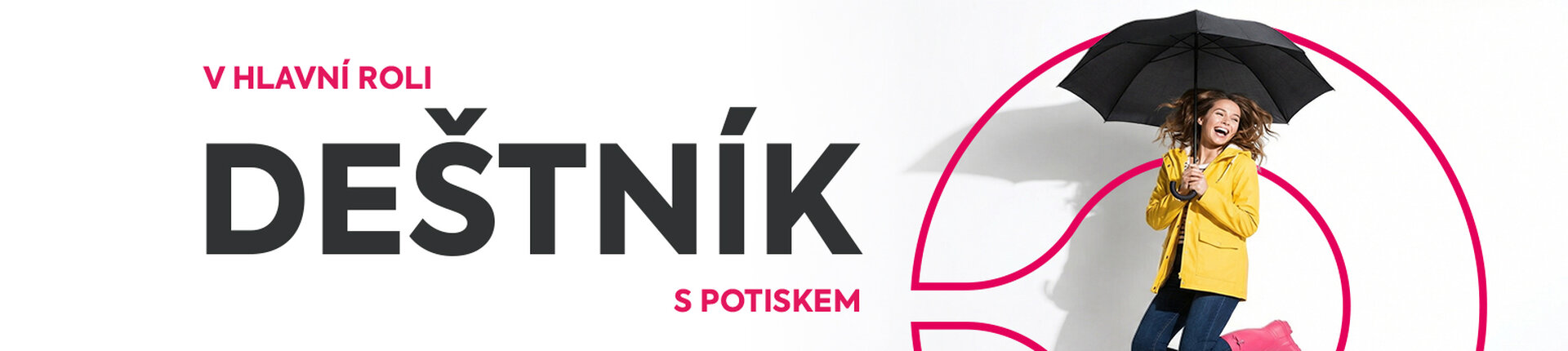 Banner - deštník
