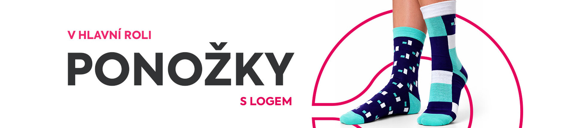 Reklamní ponožky s logem