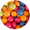 Ovocné kulaté pastilky 18g