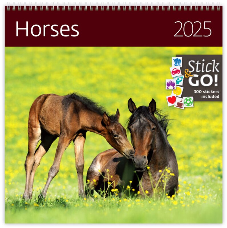 Kalend&aacute;ř Horses 2025 | JIROUT