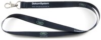 Standardní šňůrka na krk s karabinou - Dekom system