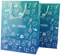 Papírová taška pro Máša agency s.r.o.