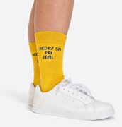 Reklamní ponožky - žlutý