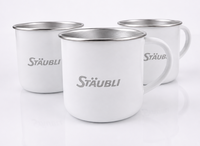 Kovové reklamní hrnky STAUBLI