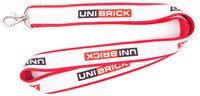 Kombinovaná šňůrka na krk s karabinou - UNIBRICK