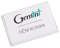 Čokoláda s potiskem loga tabulka - Gemini