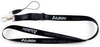 Standardní šňůrka s plastovým trojzubcem a PVC mobilním očkem - ALUKOV