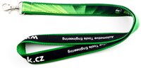 Kombinovaná šňůrka na krk s karabinou - Automotive Tools eng