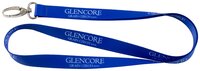Standardní šňůrka na krk s karabinou - Glencore