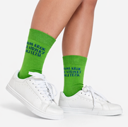 Reklamní ponožky - zelený