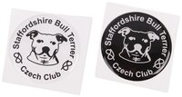 3D samolepka - Staffordshire Bull Terier