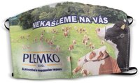 Roušky na ústa s potiskem - Plemko